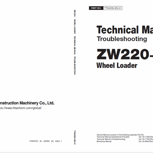 ZW220-7 Technical Manual (Operational Principle)