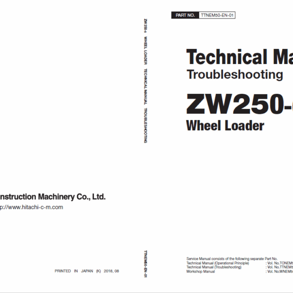 ZW220-7 Technical Manual (Operational Principle)