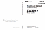 ZW250-7 Technical Manual (Troubleshooting)