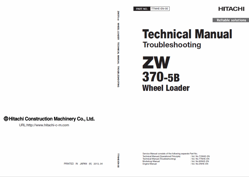 ZW370-5B Technical Manual (Troubleshooting)