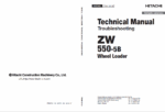 ZW550-5B Technical Manual (Troubleshooting)
