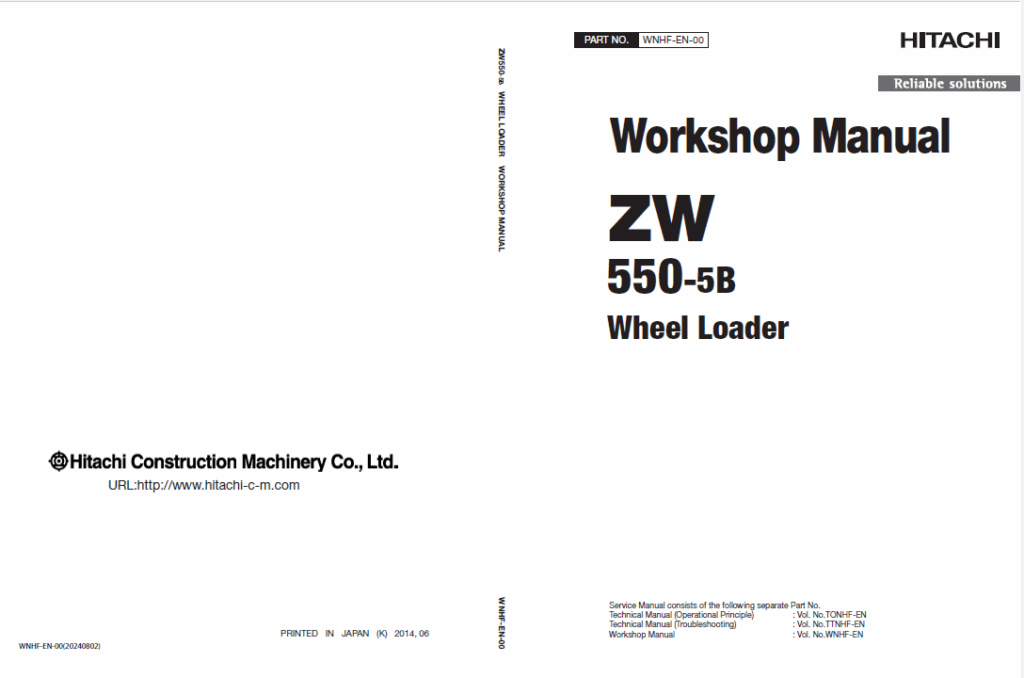 ZW550-5B Workshop Manual