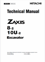 ZX8-2,ZX10U-2 Technical manual