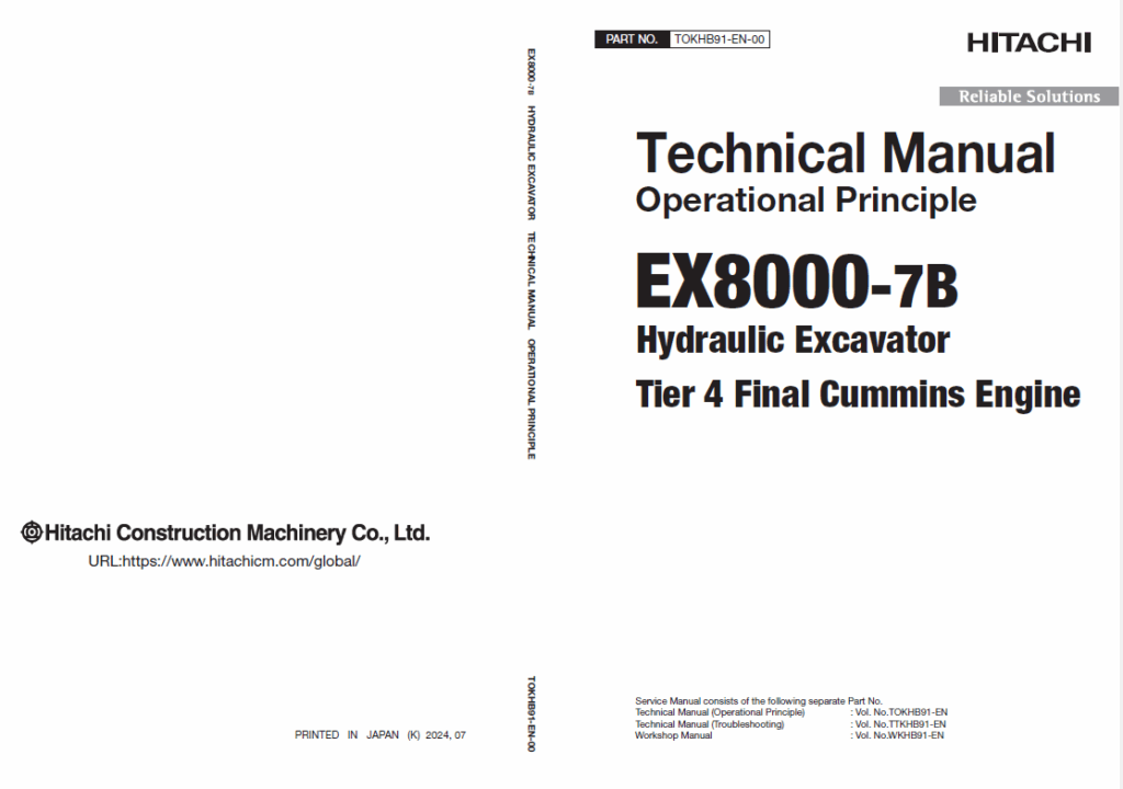 EX8000-7B (Cummins Tier 4 Final) MONTHLY MAINTENANCE CHECK SHEET