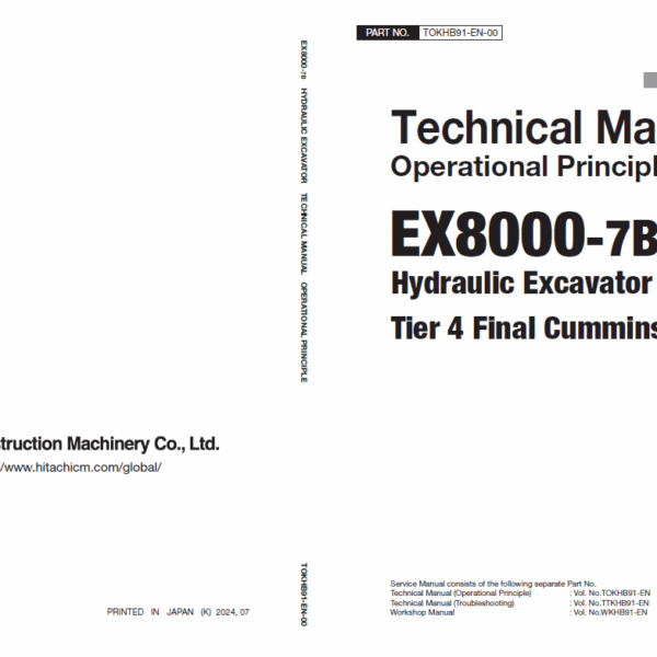 EX8000-7B (Cummins Tier 4 Final) MONTHLY MAINTENANCE CHECK SHEET