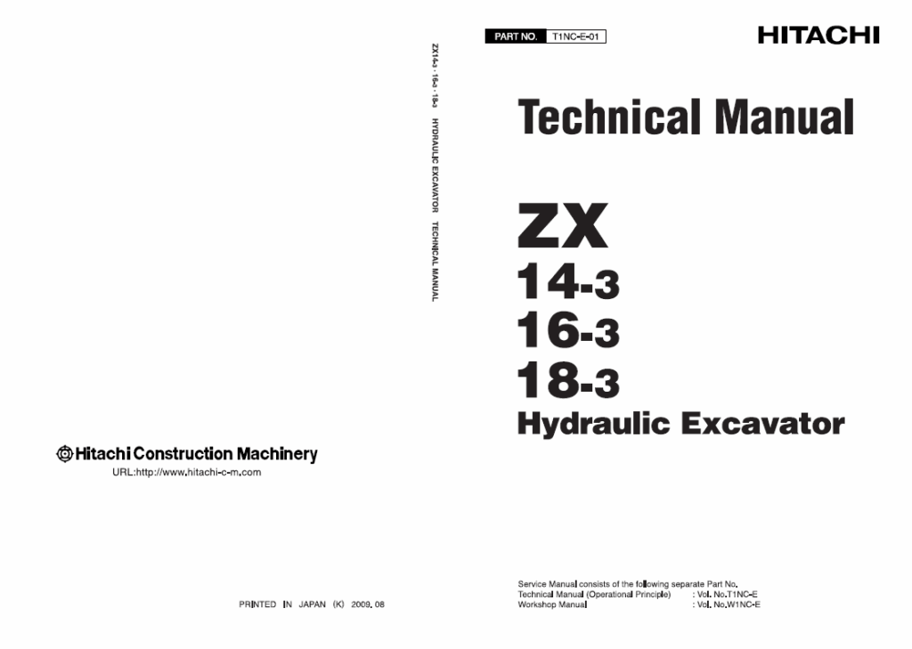ZX14-3,ZX16-3,ZX18-3 Technical manual