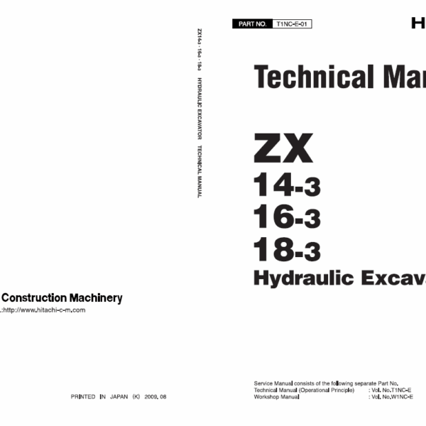 ZX14-3,ZX16-3,ZX18-3 Technical manual