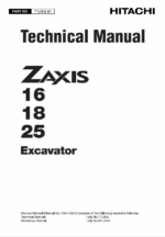 ZX16,ZX18,ZX25 Technical Manual
