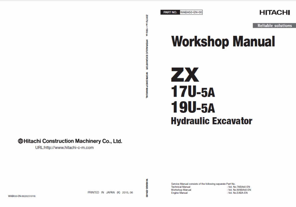 ZX17U-5A,ZX19U-5A Workshop Manual