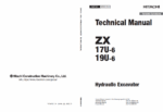 ZX17U-6,ZX19U-6 Technical Manual