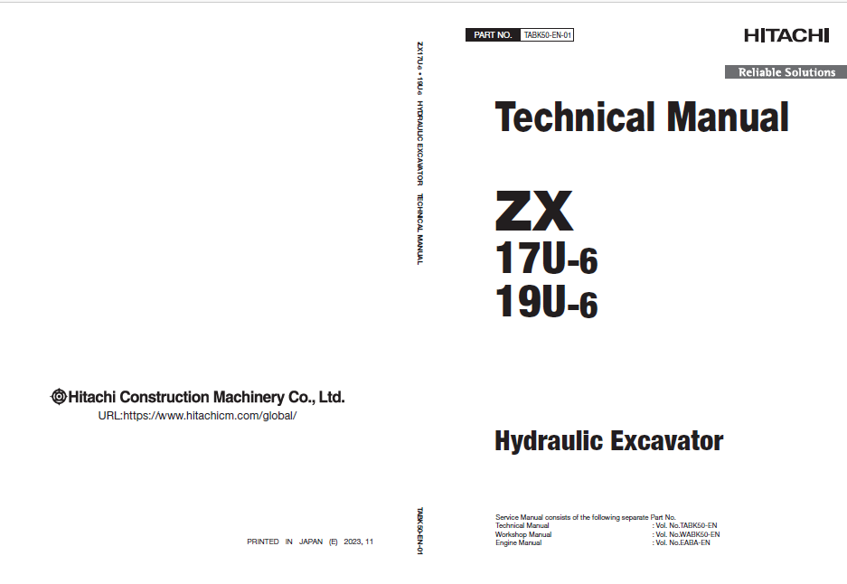 ZX17U-6,ZX19U-6 Technical Manual