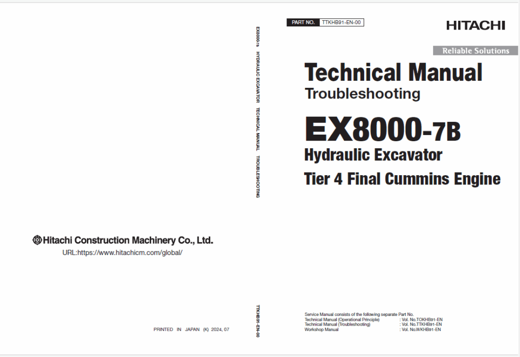 EX8000-7B (Cummins Tier 4 Final) MONTHLY MAINTENANCE CHECK SHEET