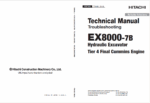 EX8000-7B (Cummins Tier 4 Final) MONTHLY MAINTENANCE CHECK SHEET