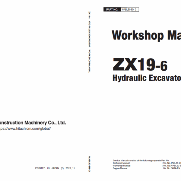 ZX19-6 Workshop Manual