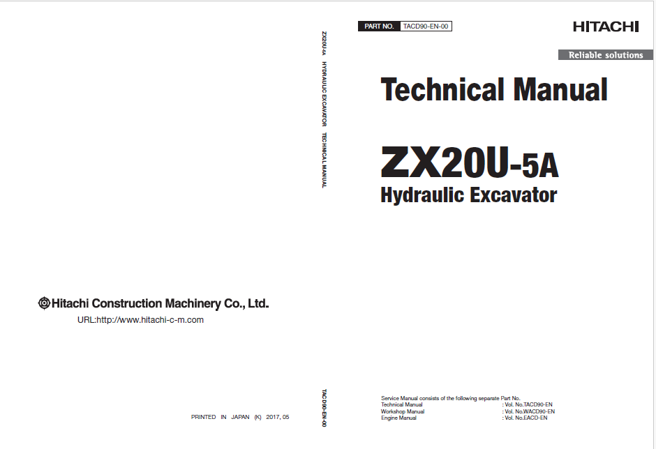 ZX20U-5A Technical Manual