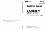 EX8000-7B (Tier 4 Final Cummins Engine) Workshop Manual