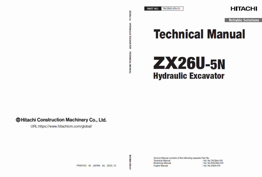 ZX26U-5N Technical Manual