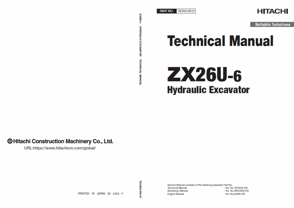 ZX26U-6 Technical Manual