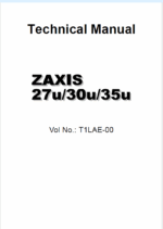 ZX27U,ZX30U,ZX35U Technical manual (Up to serial No. 007000)