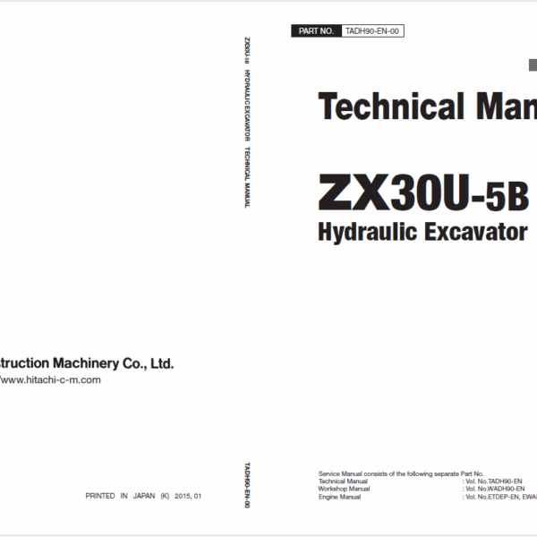 ZX30U-5B Technical Manual