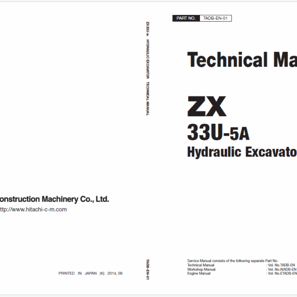 ZX33U-5A Technical Manual