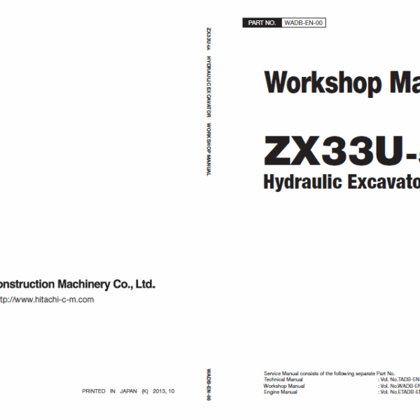 ZX33U-5A Workshop Manual