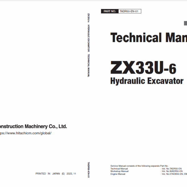 ZX33U-6 Technical Manual