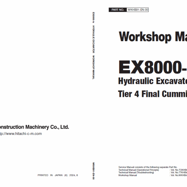 EX8000-7B Workshop manual