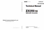 ZX35U-5A Technical Manual
