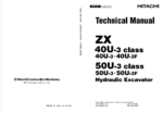 ZX48U-3,ZX52U-3 Workshop Manual