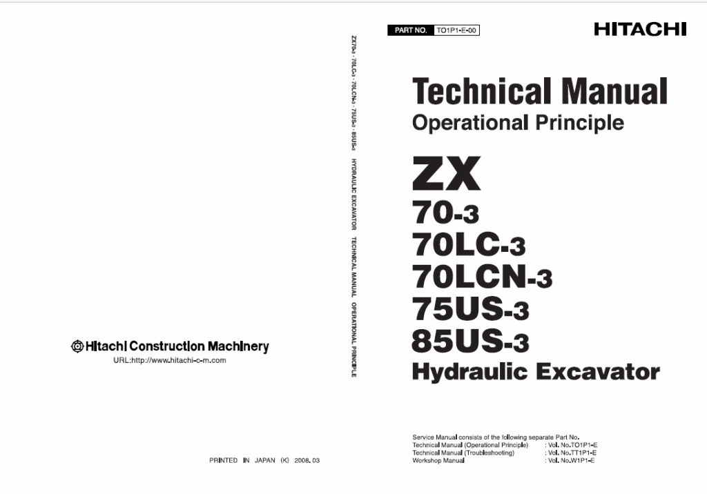 ZX70-3,ZX70LC-3,ZX70LCN-3,ZX75US-3,ZX85US-3 Techinical Manual (Operational Principle)