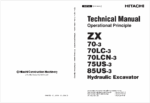 ZX70-3,ZX70LC-3,ZX70LCN-3,ZX75US-3,ZX85US-3 Technical Manual (Operational Principle)