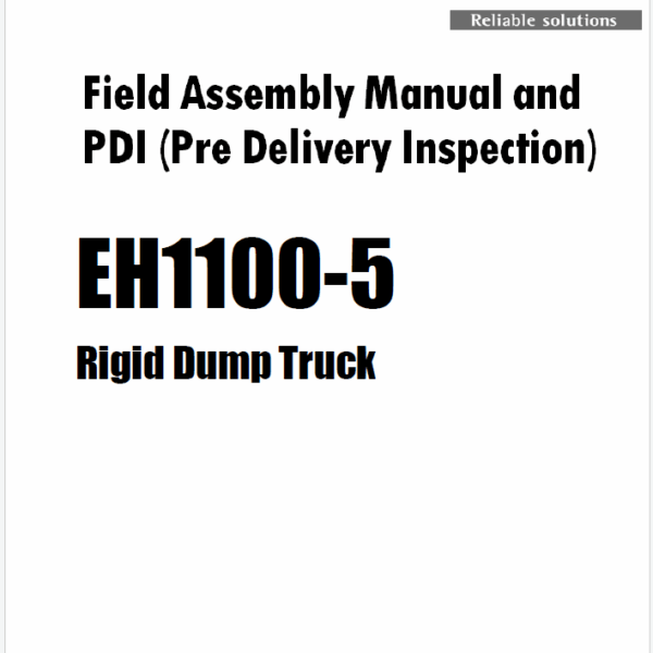 Field Assembly Manual_EH1100-5_A-QB_80-En-1A-00