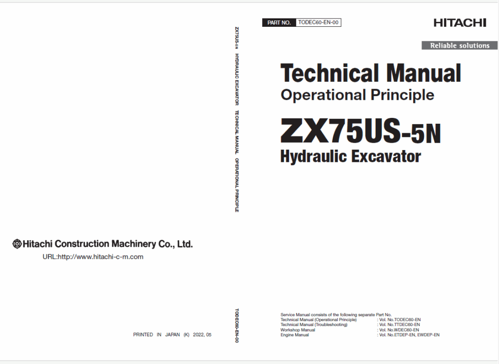 ZX75US-5N Technical Manual (Operational Principle)