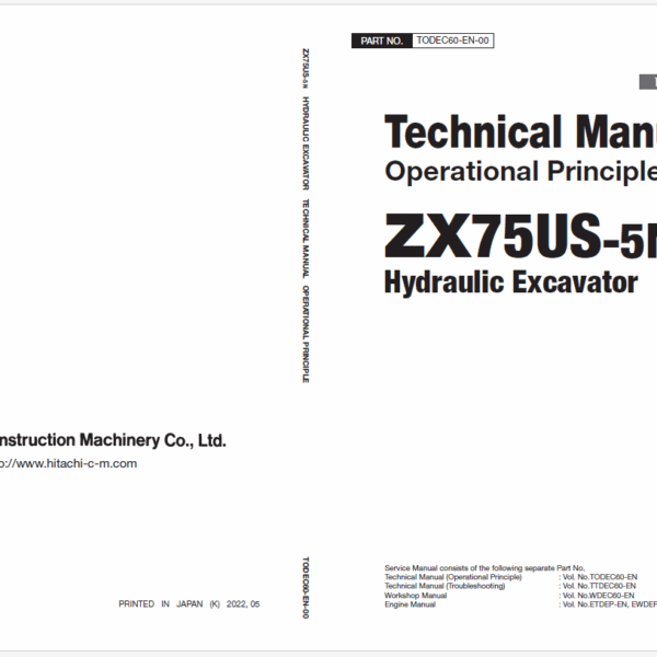 ZX75US-5N Technical Manual (Operational Principle)