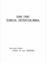 ZX75UST_CRANE FRONT TECHNICAL INSTRUCTION MANUAL