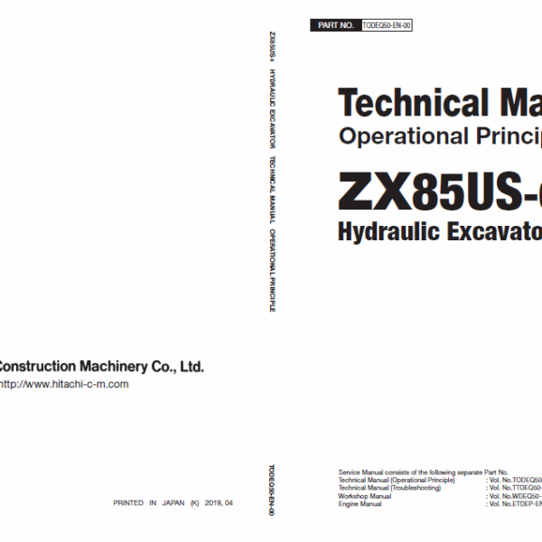 ZX85US-6 Technical Manual (Operational Principle)