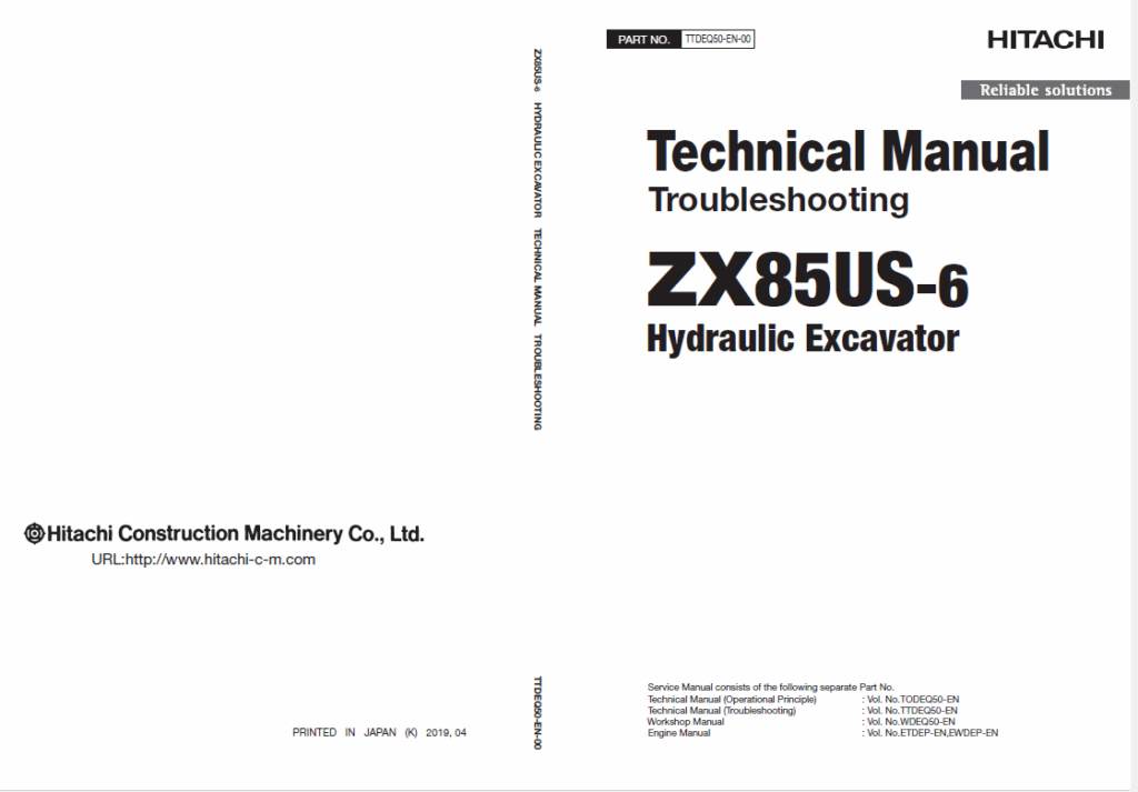 ZX85US-6 Technical Manual (Troubleshooting)