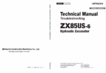 ZX85US-6 Technical Manual (Troubleshooting)