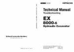 EX8000-6 Technical manual (Troubleshooting)