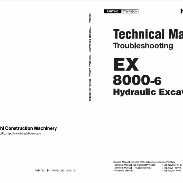 EX8000-6 Technical manual (Troubleshooting)