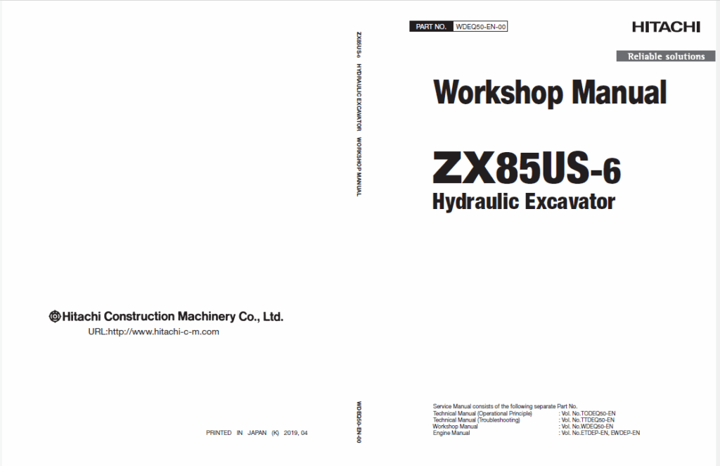 ZX85US-6 Workshop Manual