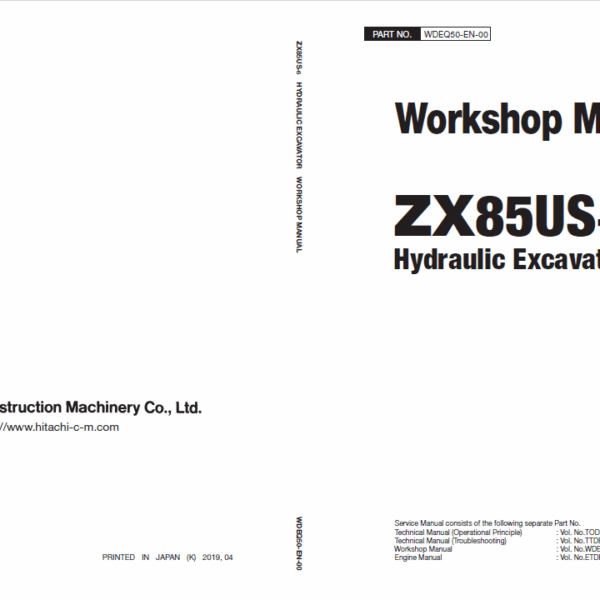 ZX85US-6 Workshop Manual