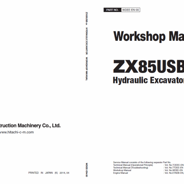 ZX85USB-5A Workshop Manual