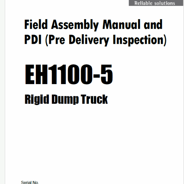 Field Assembly Manual_EH1100-5_A-QB_80-En-1C-00