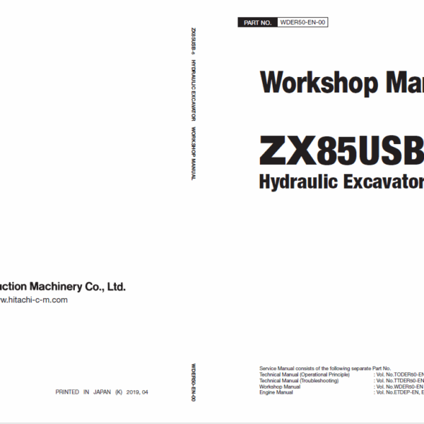 ZX85USB-6 Workshop Manual