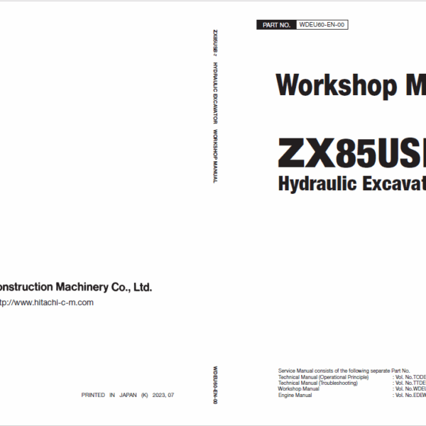 ZX85USB-7 Workshop Manual