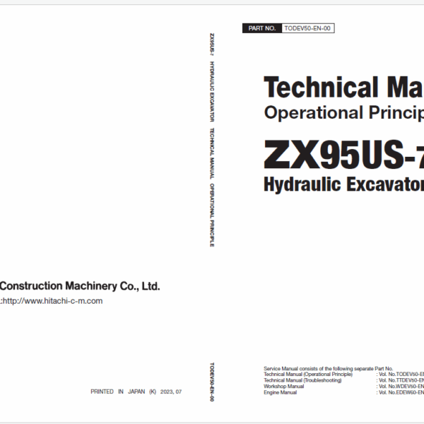 ZX95US-7 Technical Manual (Operational Principle)