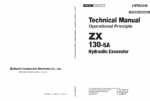 ZX130-5A Technical Manual (Operational Principle)