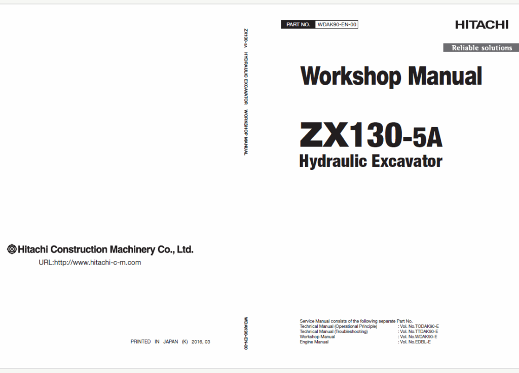 ZX130-5A Workshop Manual